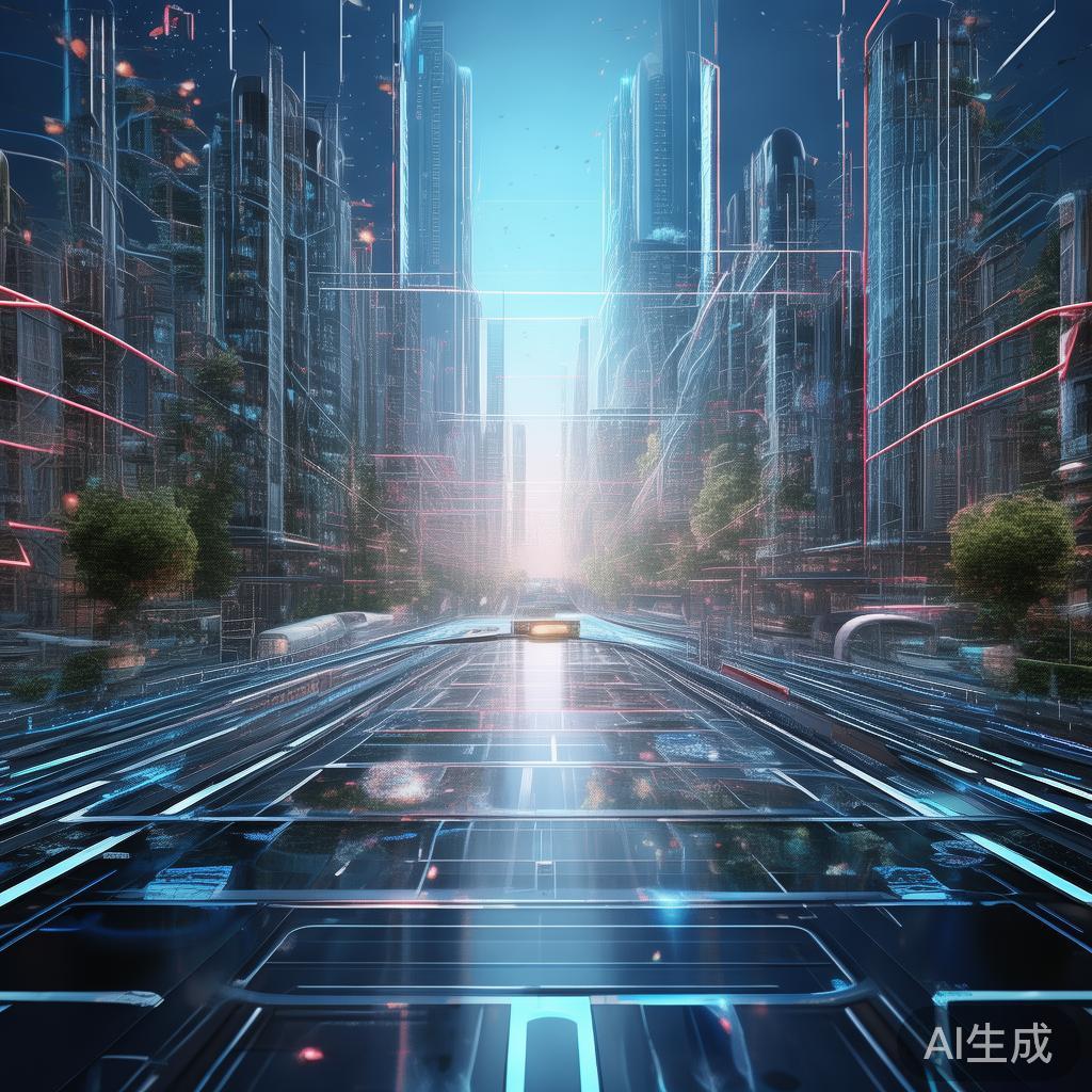 科技驱动的未来壁纸，未来科技装饰的创新设计