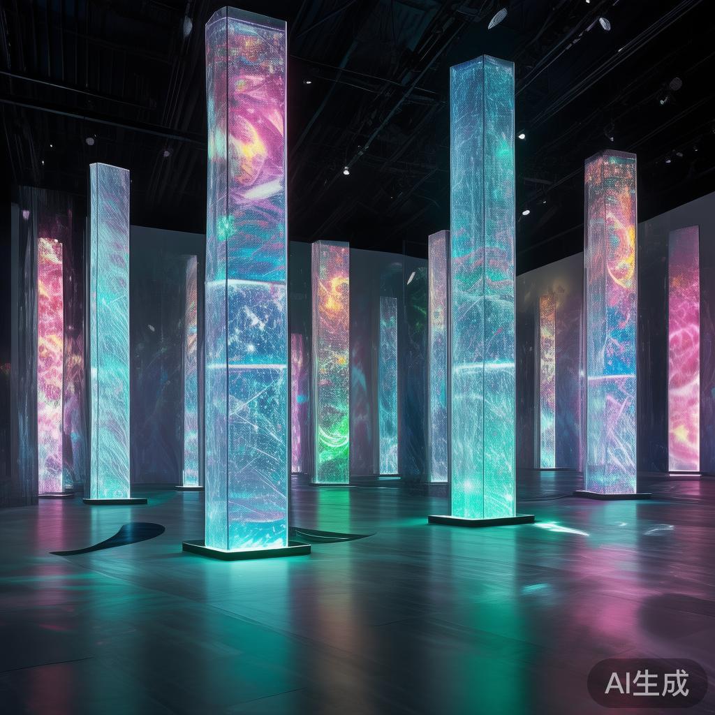 科技与艺术,光柱素材艺术展 科技与艺术,光柱素材艺术展