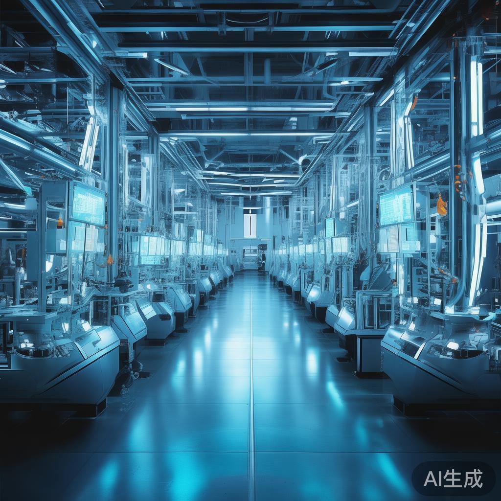 装备体系，从设计到生产的科技感图