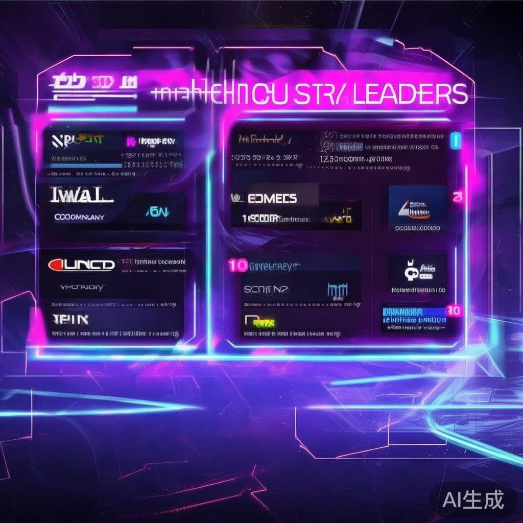 游戏科技行业领先公司排行榜，引领未来趋势