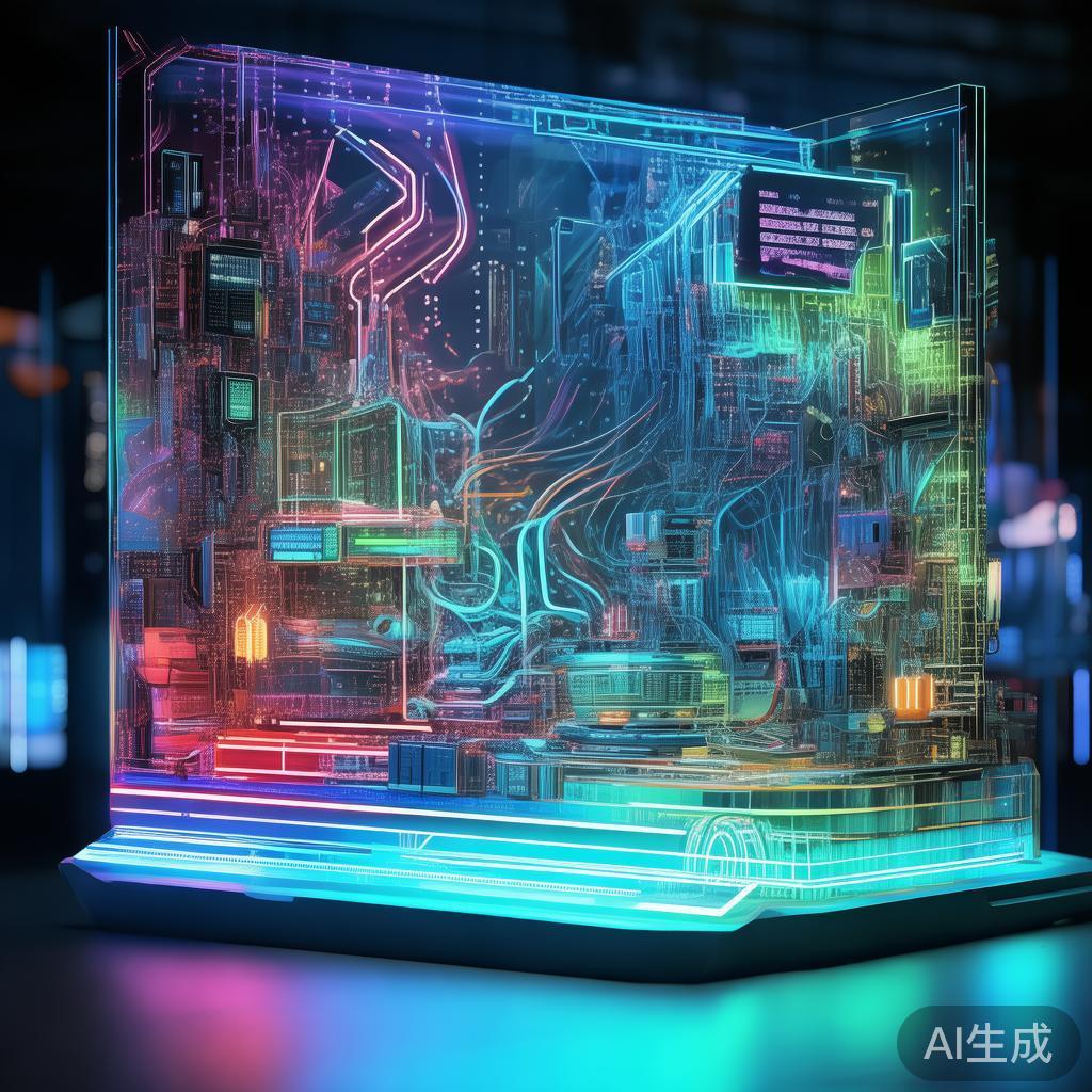 科技美学视觉冲击力壁纸设计，科技与生活的深度相遇