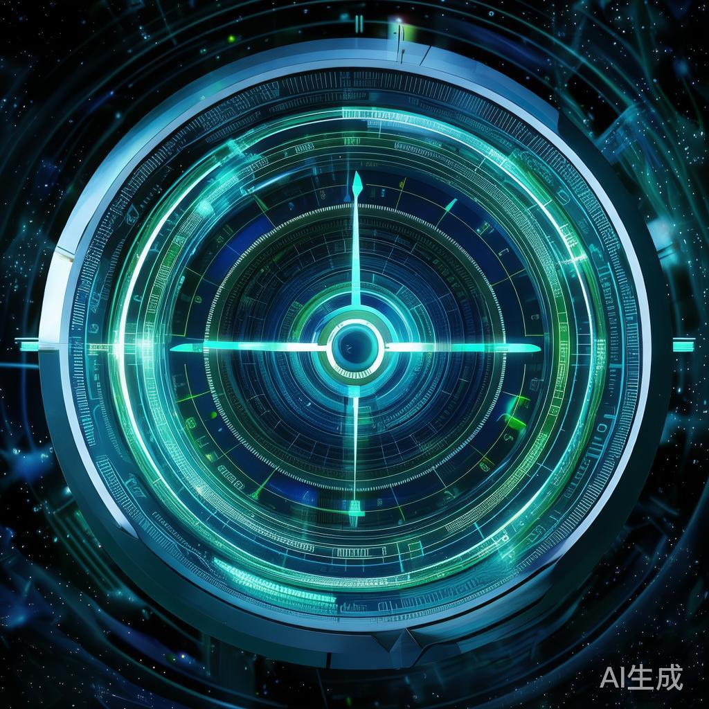 科技感十足的导航指南针壁纸，让生活更便捷的智慧之选