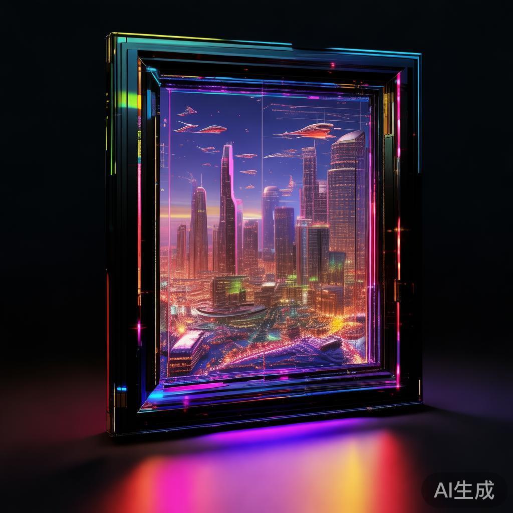 黑科技动态相框图片高清，技术突破与艺术表达的完美结合