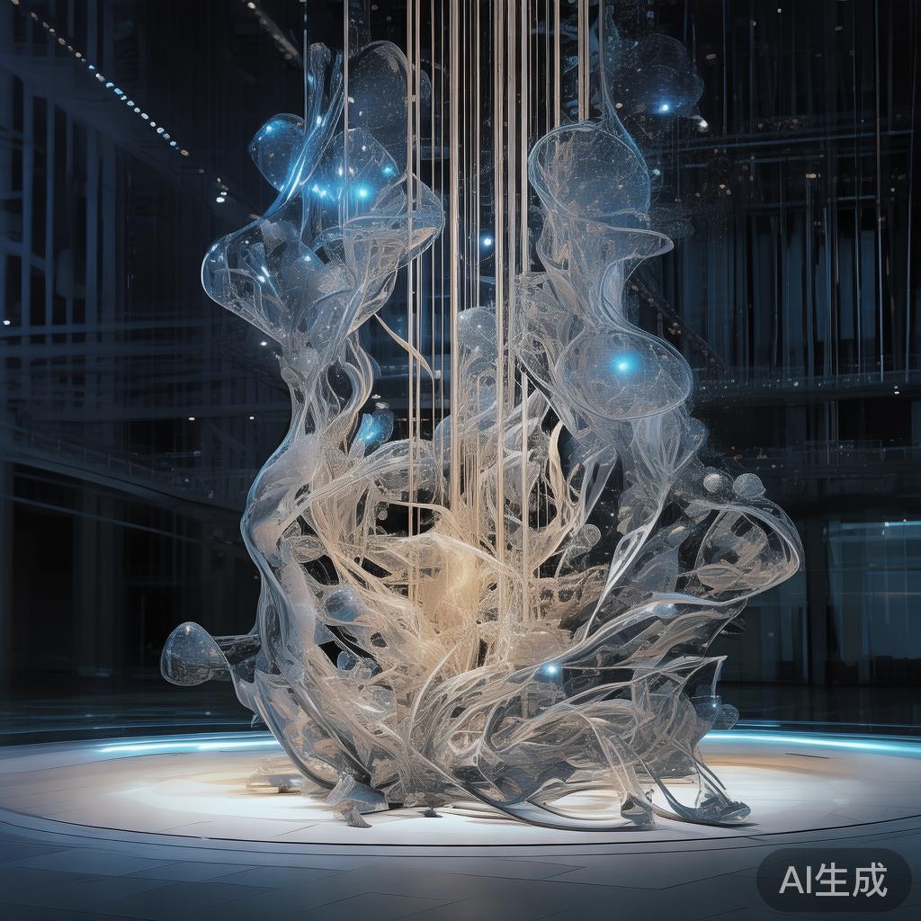 科技与艺术的完美结合，雕塑如何展示科技动态的启示与思考
