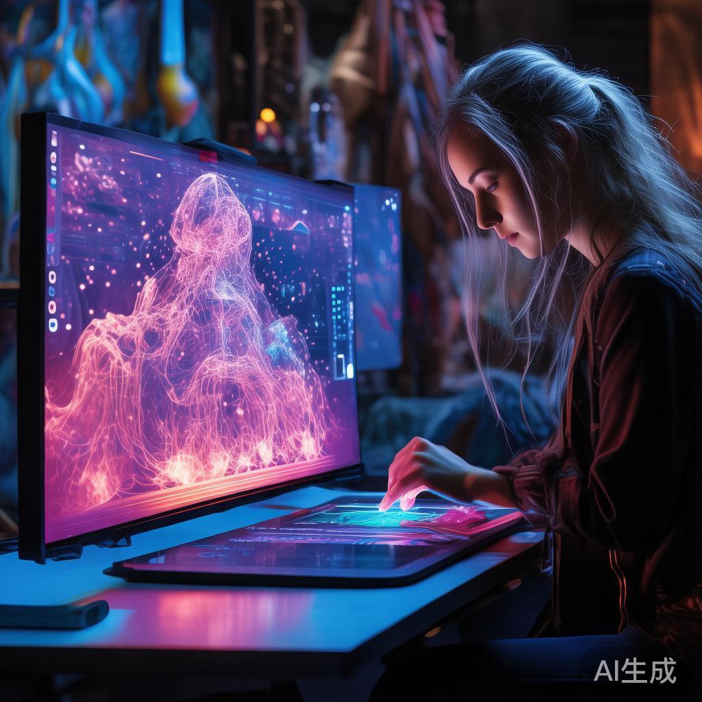 艺术科技动态素材图片,探索数字艺术的新可能 艺术科技动态素材图片,探索数字艺术的新可能