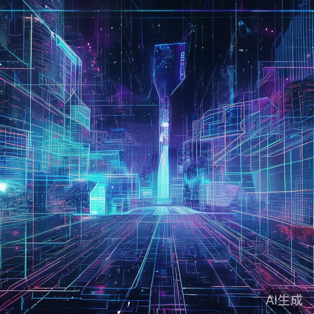 科技动态炫酷壁纸全屏高清4k，万物互联的未来密码