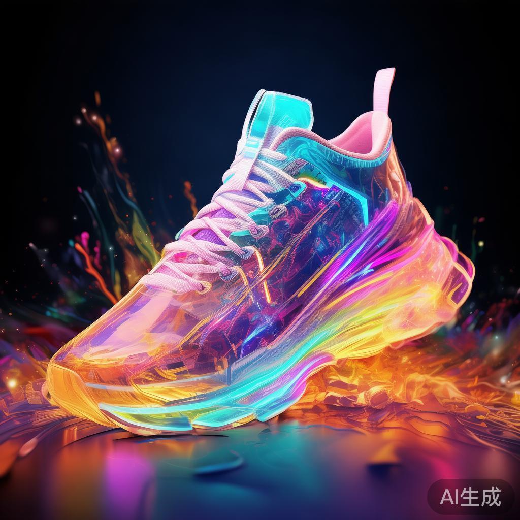 李宁云科技动态图，视觉盛宴中的科技美学