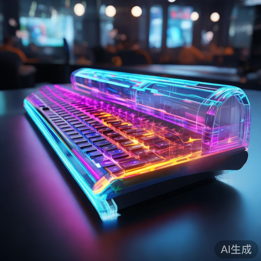 科技动态键盘,视觉科技的极致之美 科技动态键盘,视觉科技的极致之美