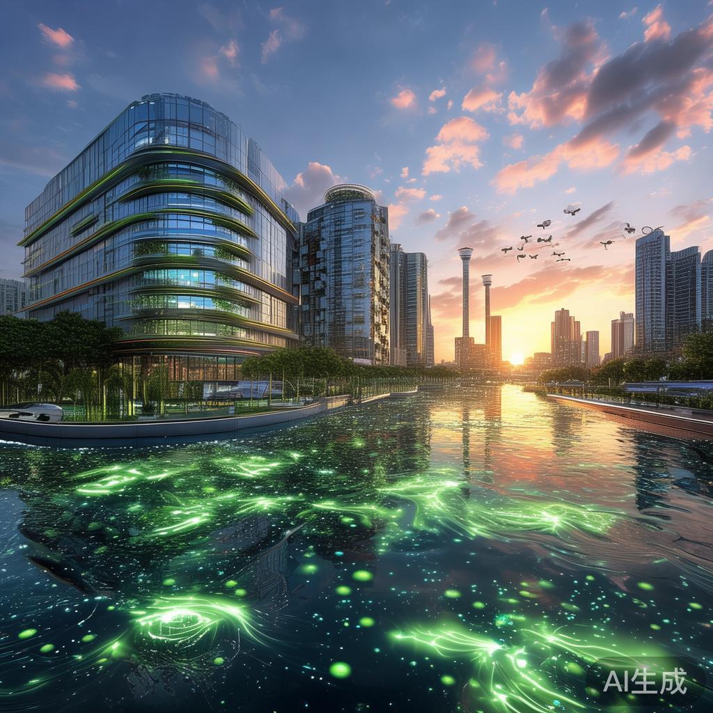 深圳，创新驱动环保，未来大展波光