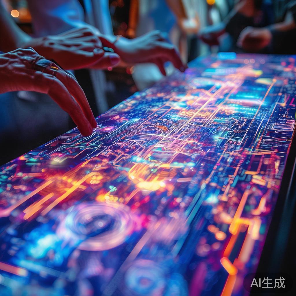 科技动态画面如何制作，科技与艺术的创新交汇