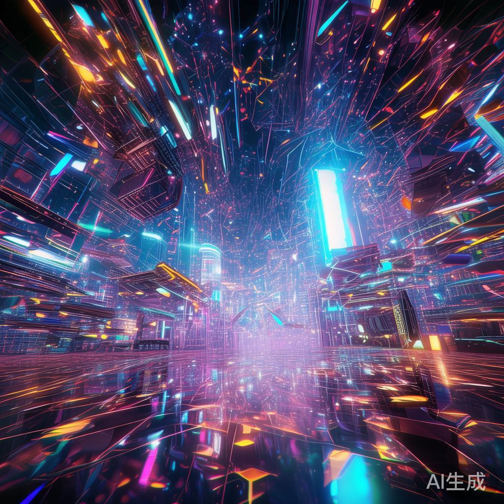 三维高科技动态背景图片，重塑未来视觉体验