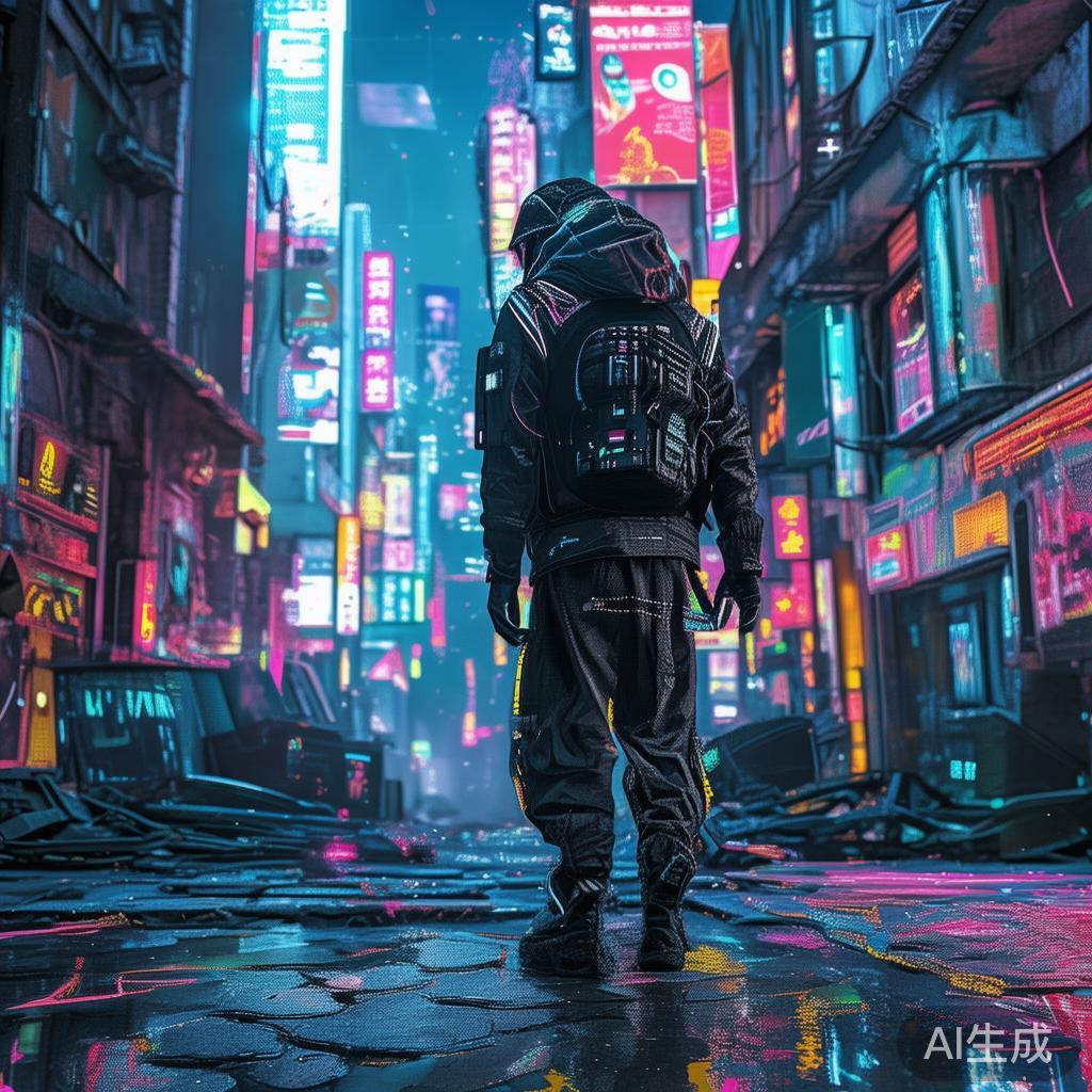 朋克科技的未来科技隐秘之旅