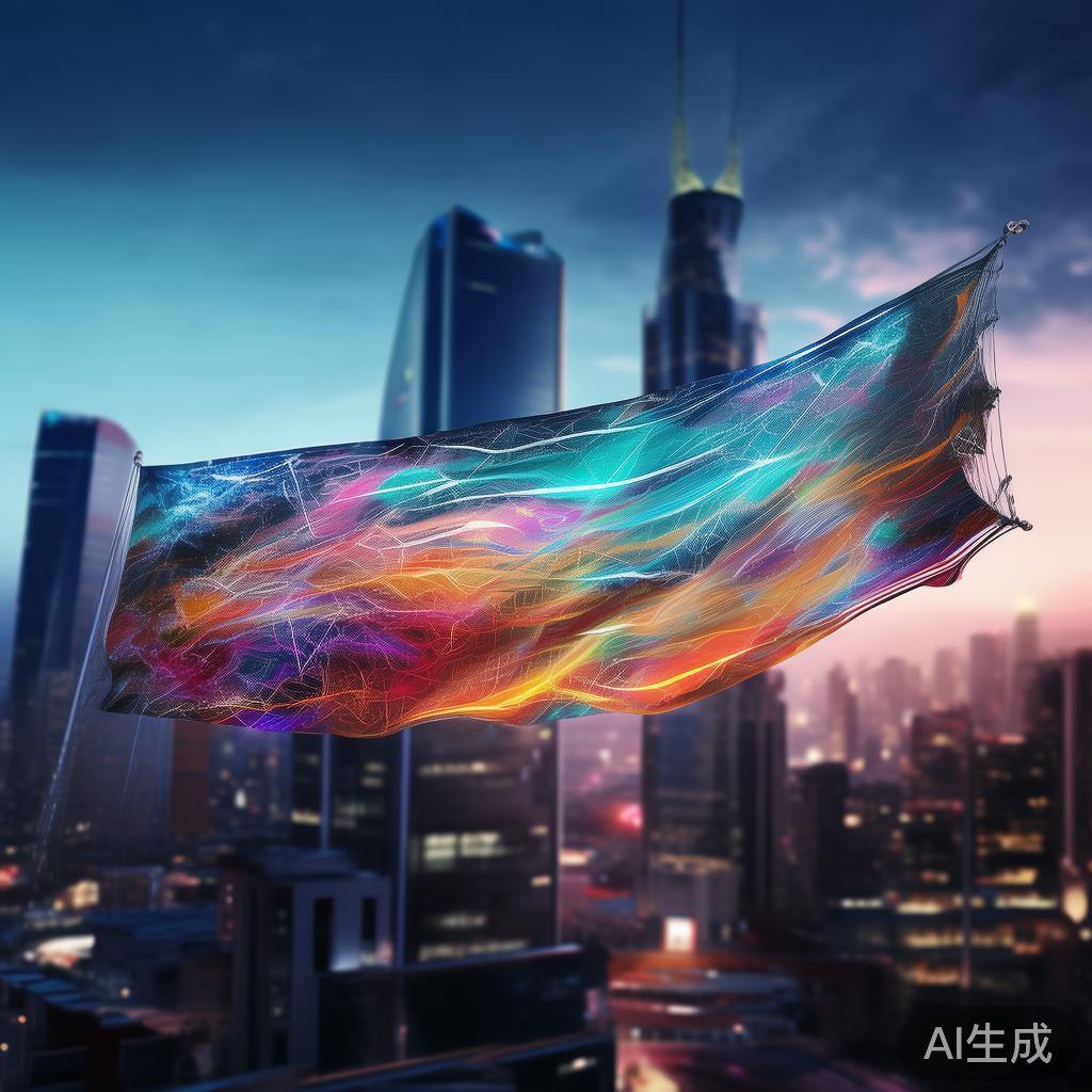 科技动态横幅，挑战与机遇的完美结合