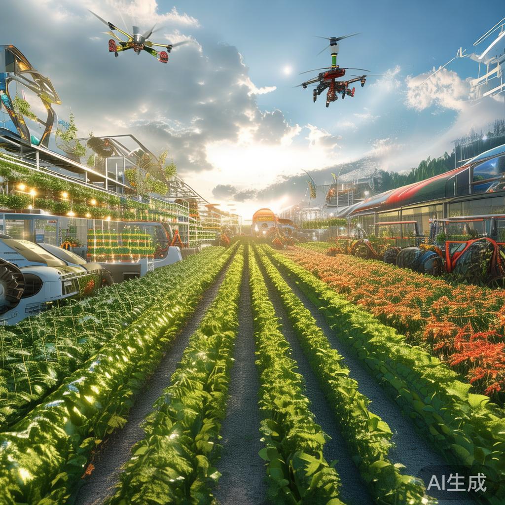 数字农业，技术创新与可持续发展的新引擎，推动农业的高效与可持续