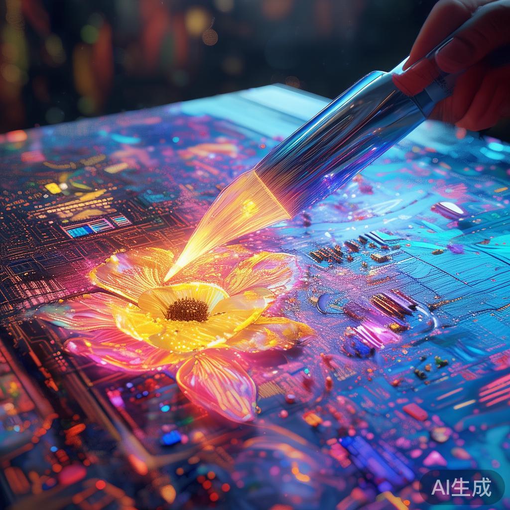 科技与艺术，未来绘画的创意之花