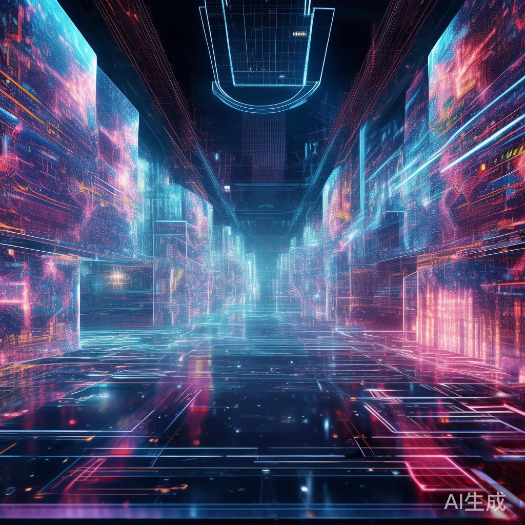 数字时代的视觉盛宴，虚拟科技动态视频的未来