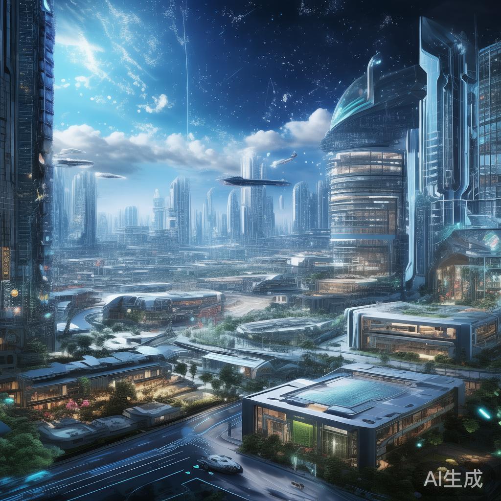 宇宙科技壁纸，未来家居的新范式