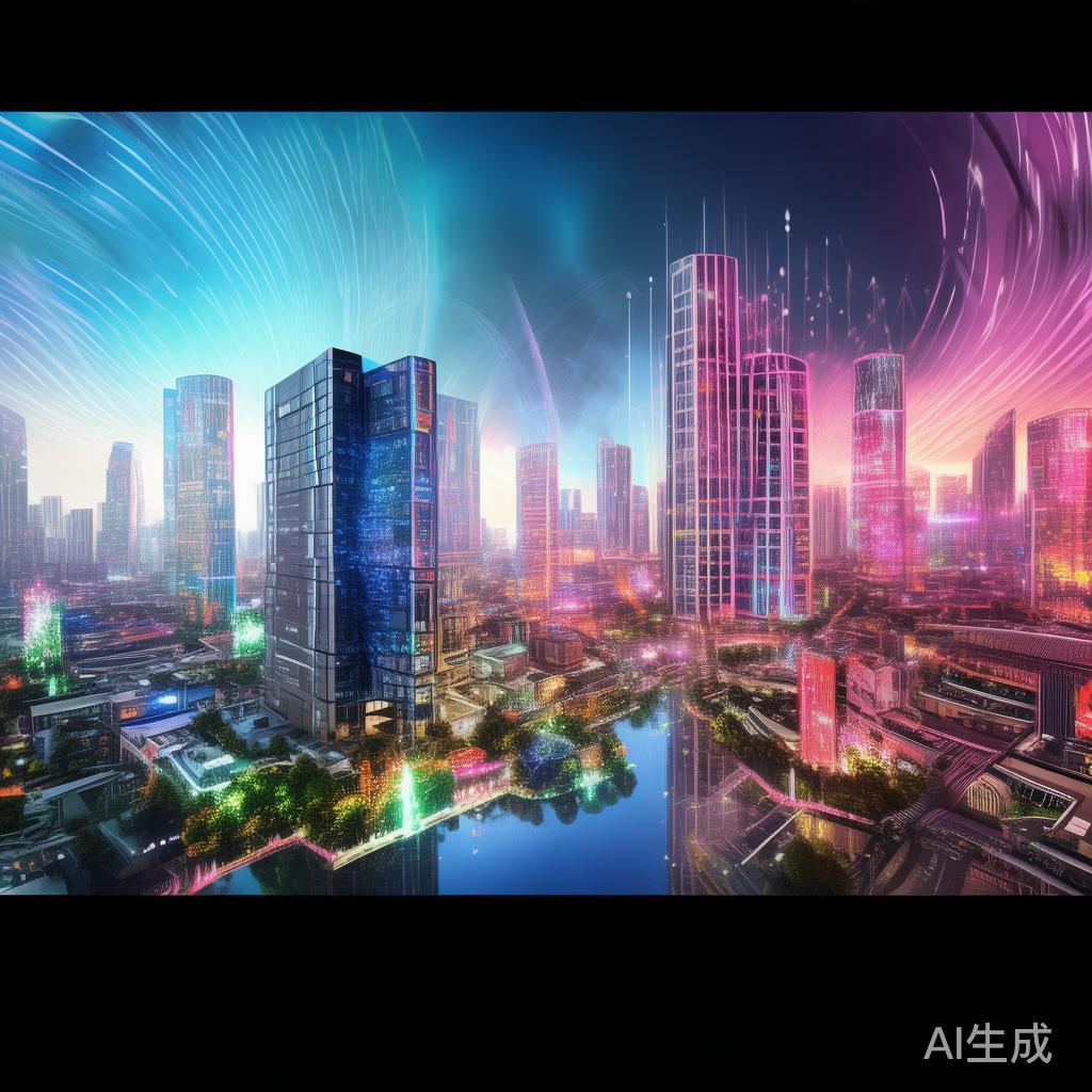 科技动态壁纸横屏版图片，视觉艺术与科技的未来融合