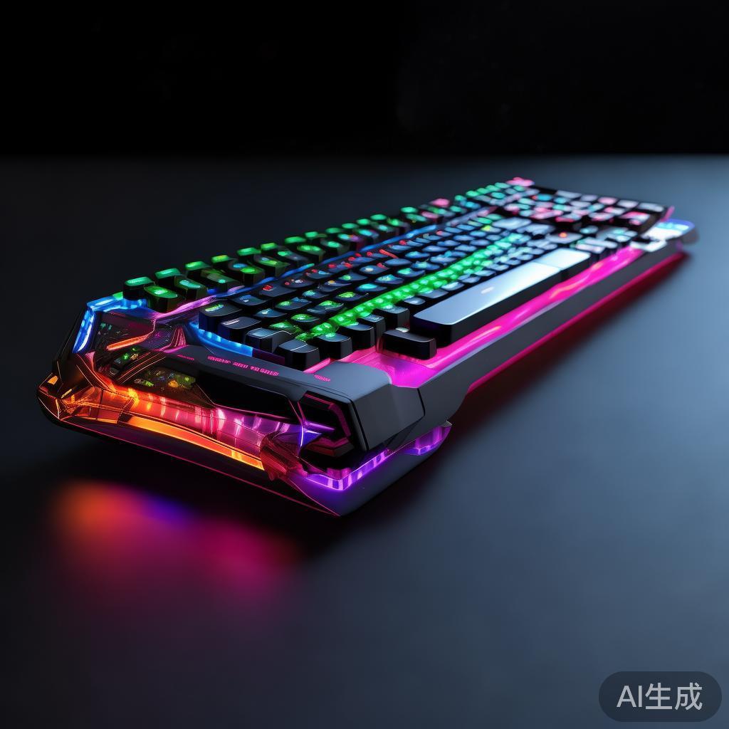 黑科技动态键盘,技术与艺术的完美结合 黑科技动态键盘,技术与艺术的完美结合