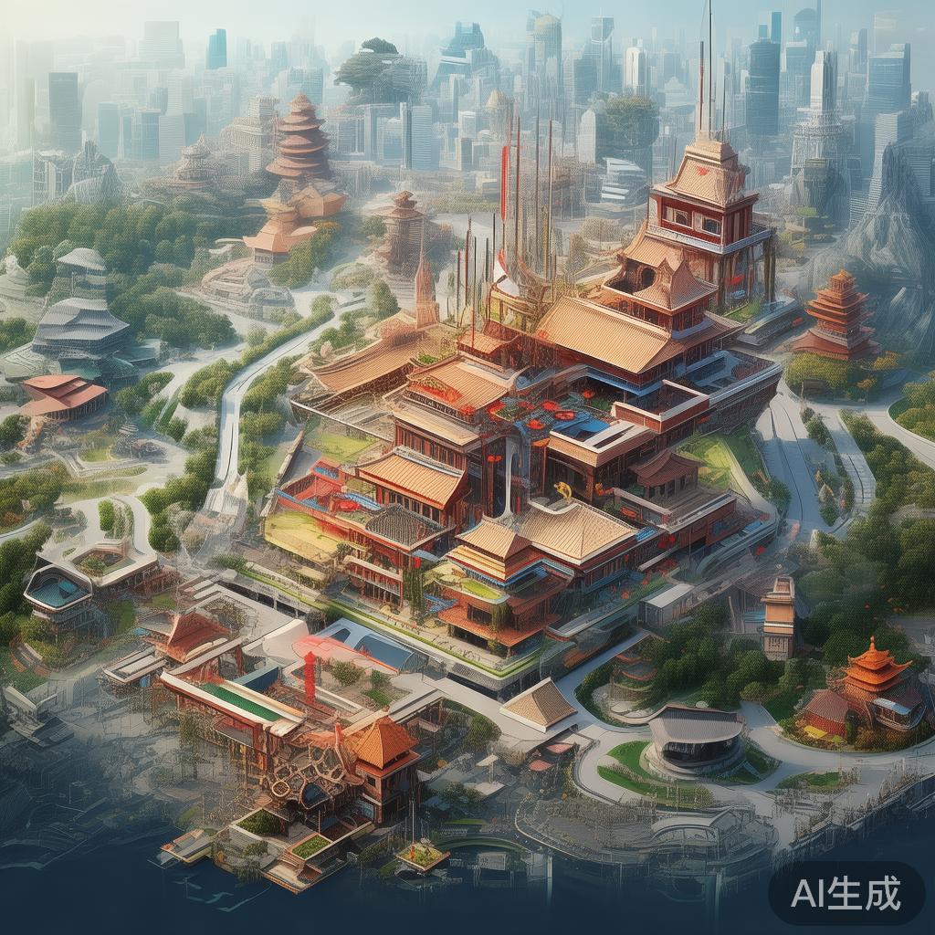 中国科技体系架构图，未来发展的新图景