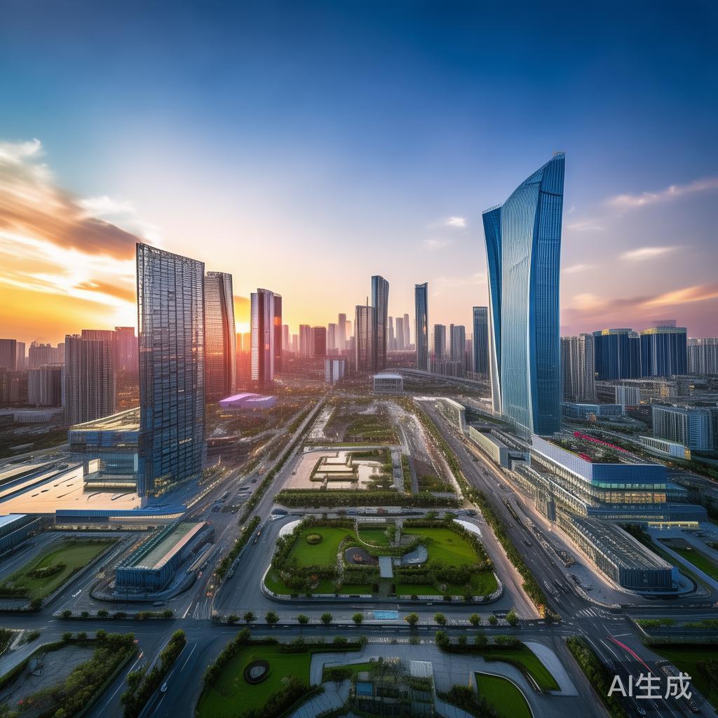 南湖科技经济中心，区域经济发展的重要引擎