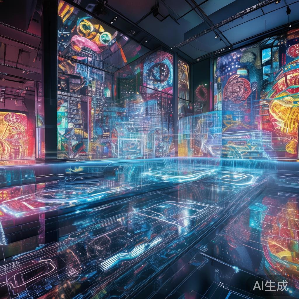 科技服务体系精美图片，科技与艺术的完美结合