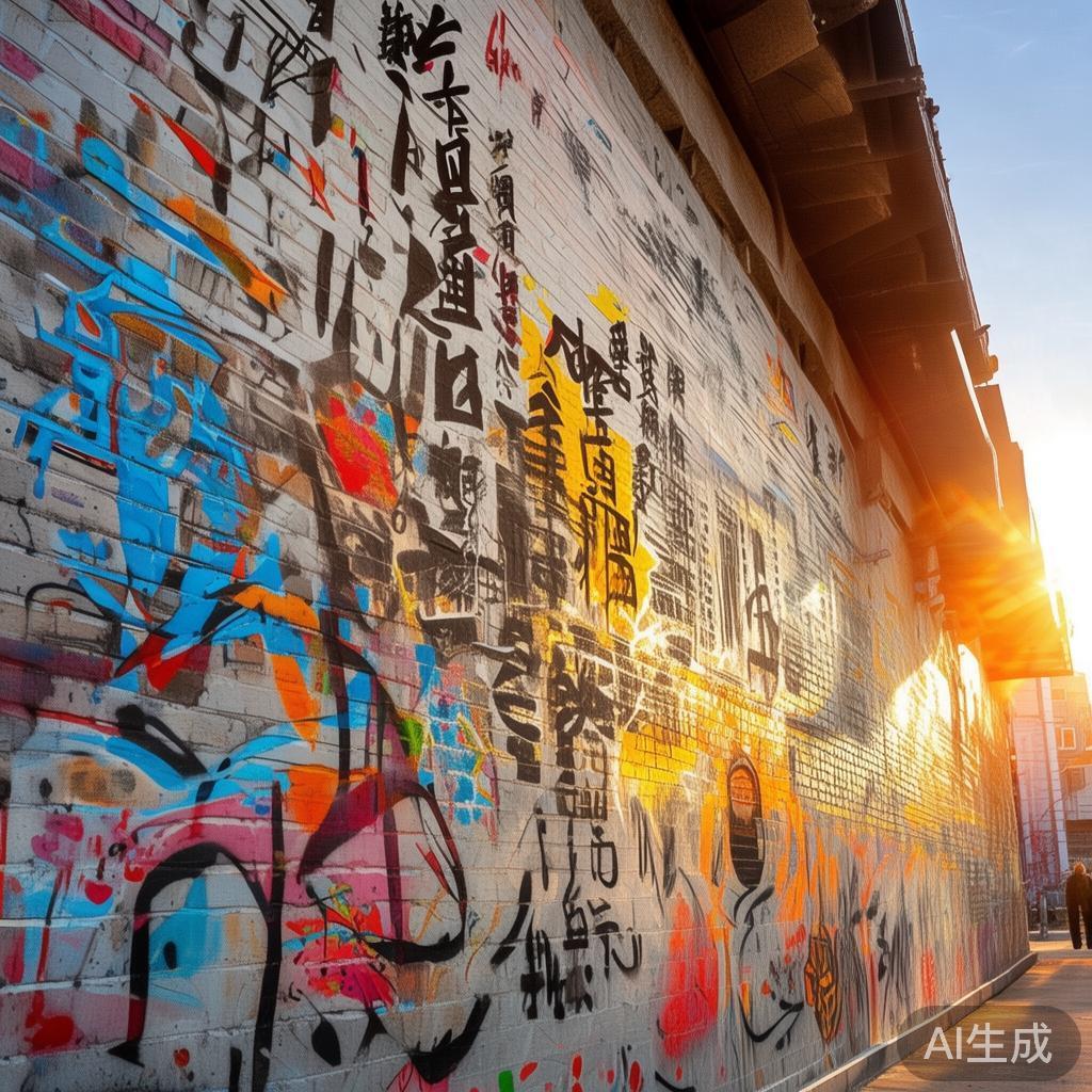内江科技开发学校涂鸦,文化传承与创新碰撞 内江科技开发学校涂鸦,文化传承与创新碰撞