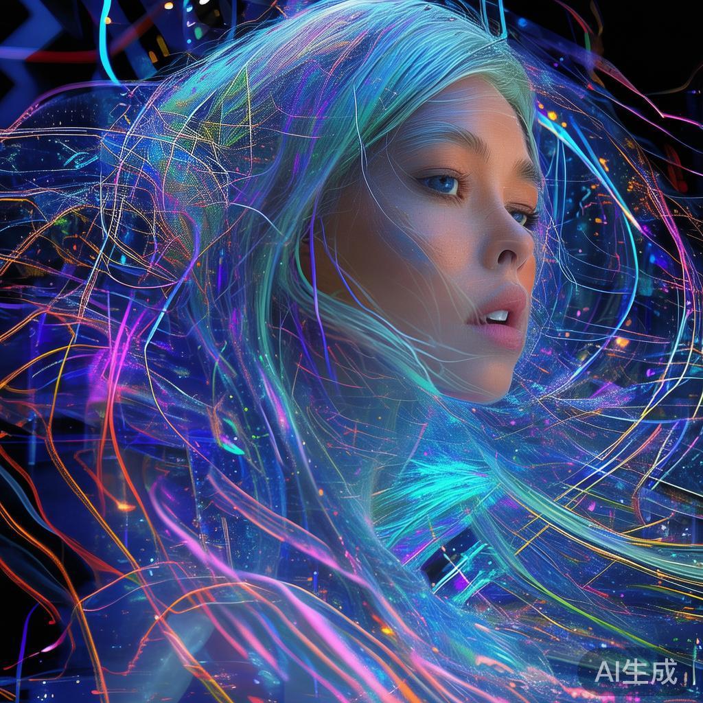 科技动态壁纸美女，科技与美的完美融合