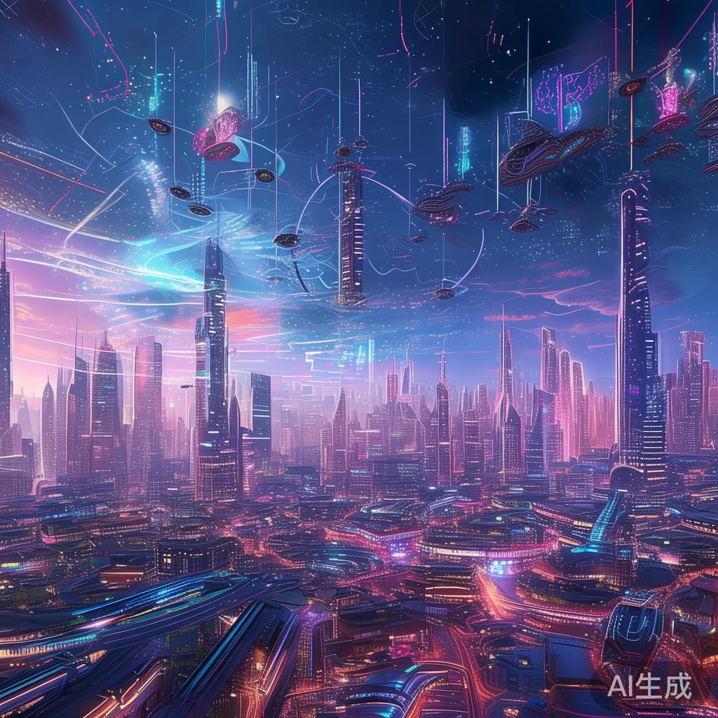 科技背景图，未来视觉盛宴