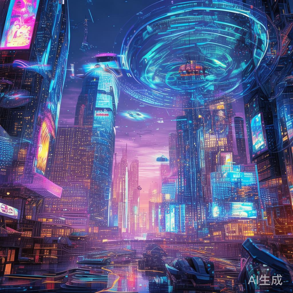 科技动态下的视觉盛宴—科技场景壁纸艺术