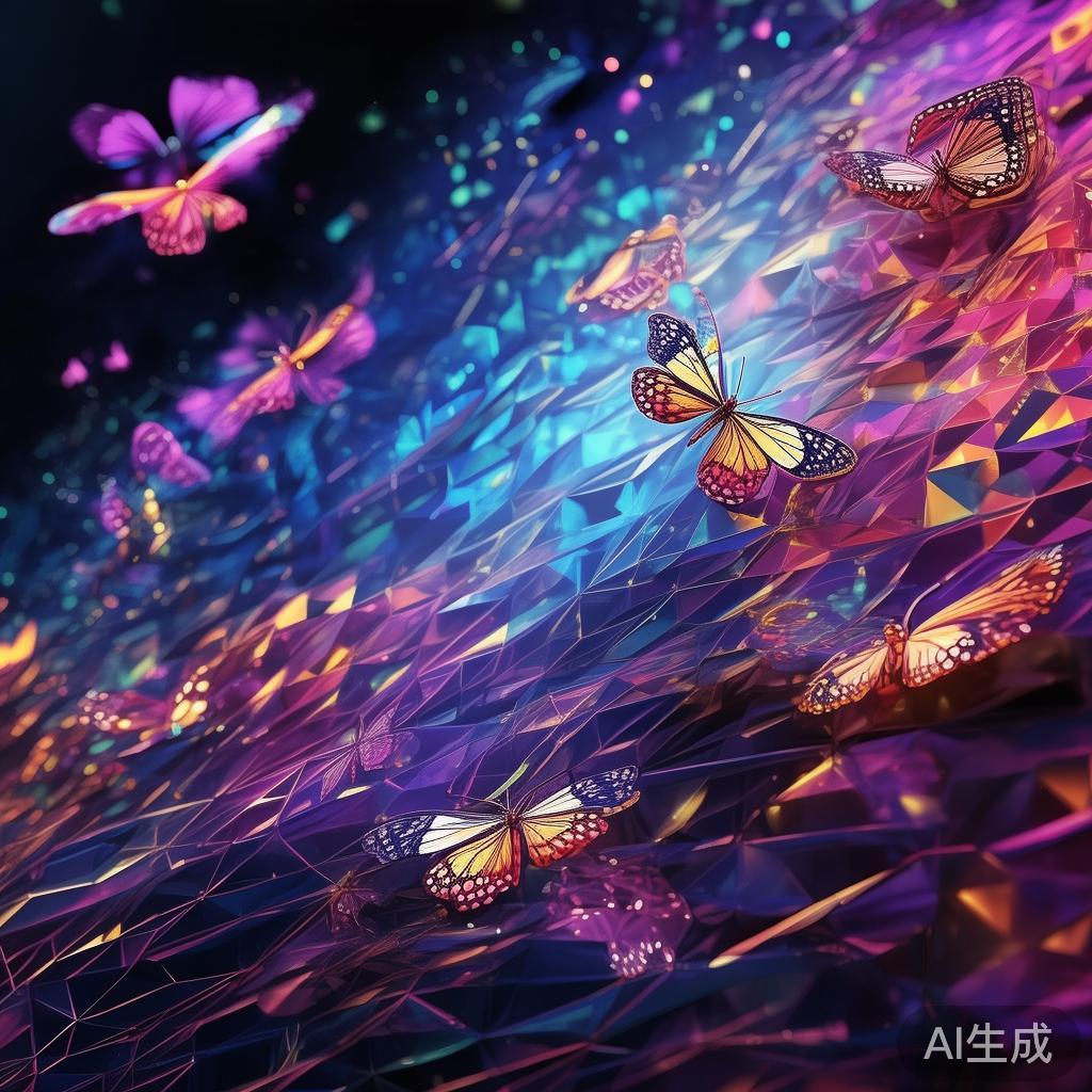 蝴蝶科技动态壁纸，科技与美学的完美融合