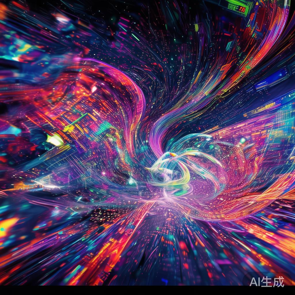 视频背景科技动态图，未来视觉艺术的革新