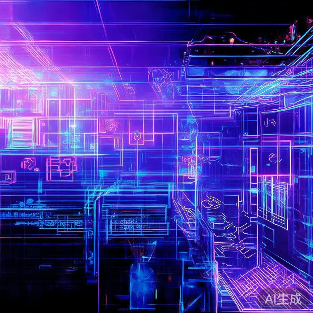 科技动态背景,从像素到未来 科技动态背景,从像素到未来