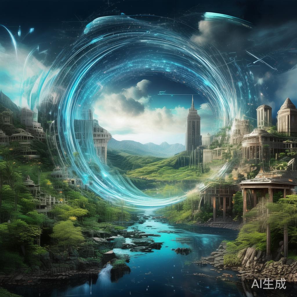 科技与自然的无限循环,科技动态壁纸的文化魅力 科技与自然的无限循环,科技动态壁纸的文化魅力