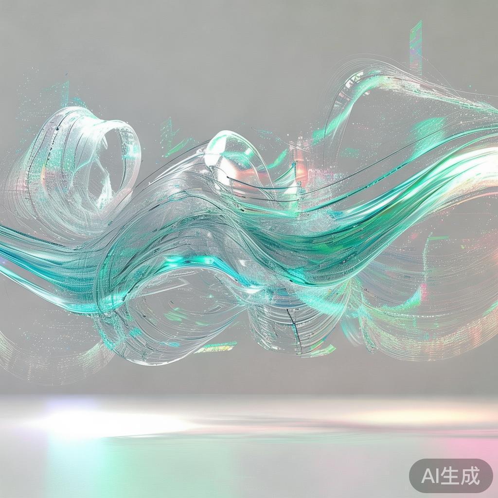 科技动态图浅色背景 科技视觉艺术创作灵感