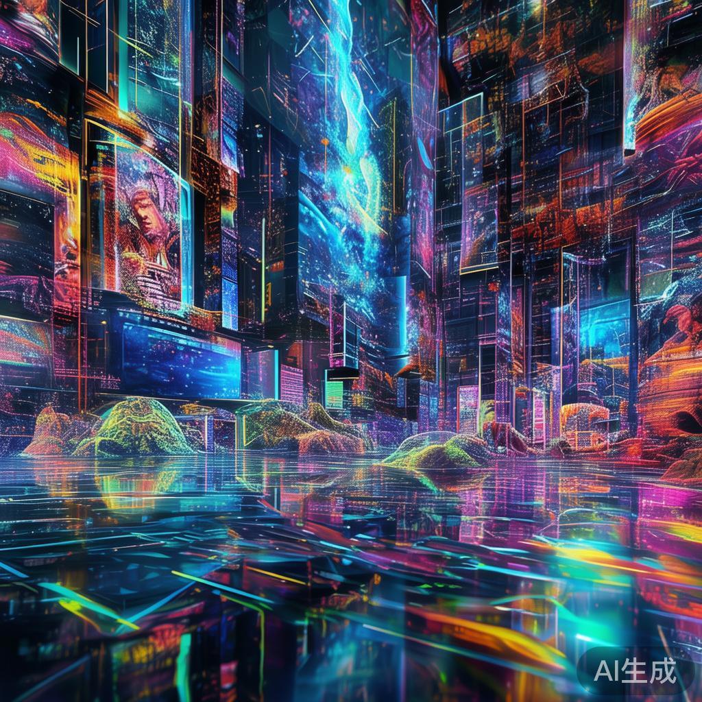 科技动态壁纸，未来科技与传统艺术的完美融合