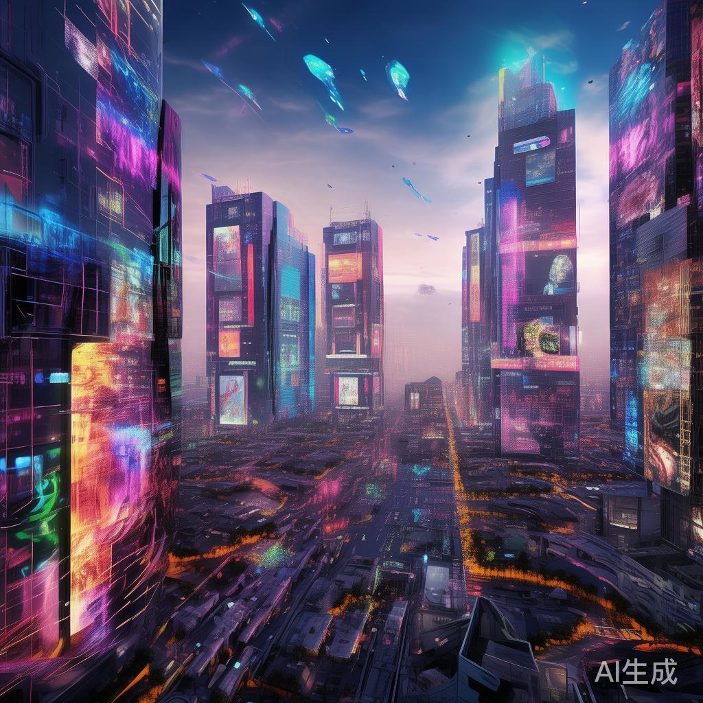 3D科技图像艺术，未来科技的视觉盛宴
