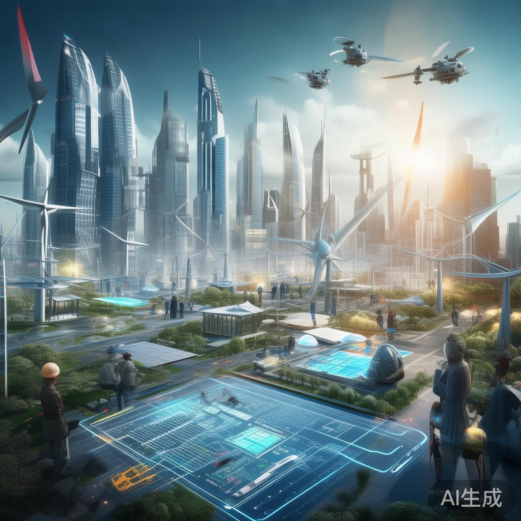 新能源科技动态图片，未来发展的机遇与挑战