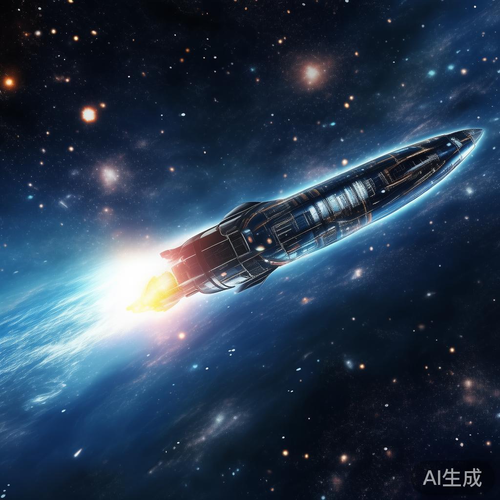 星辰大海，技术之光，火箭科技动态壁纸下载