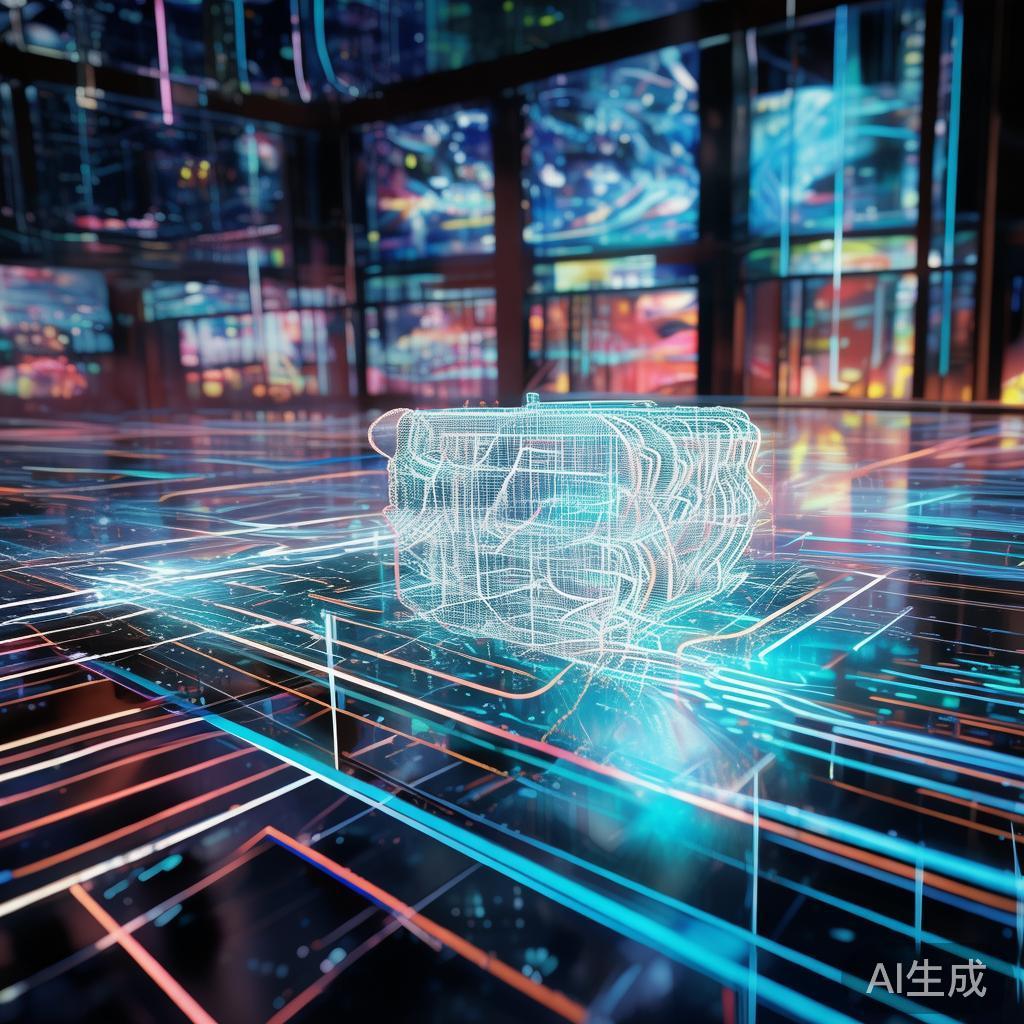 线条技术在科技动态图中的解析与实现