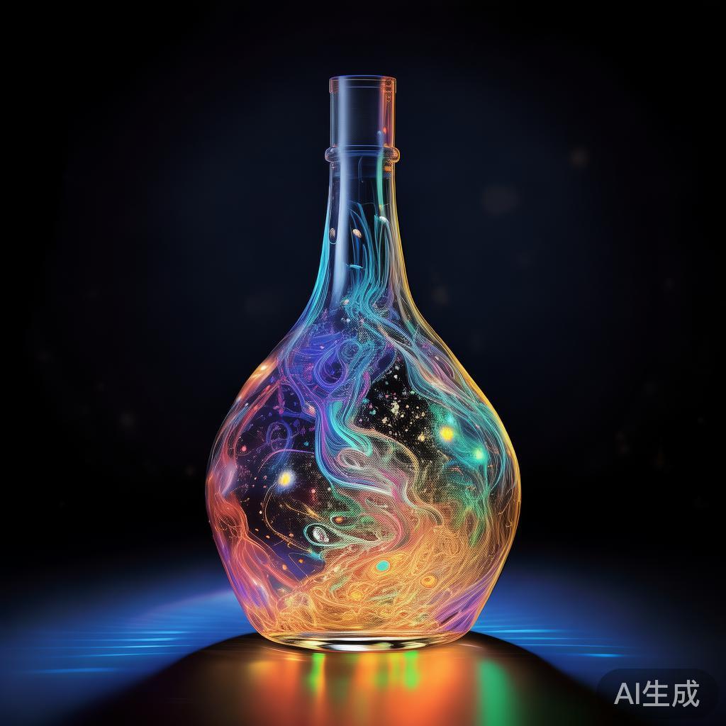 科技与艺术，动态瓶子的艺术表现