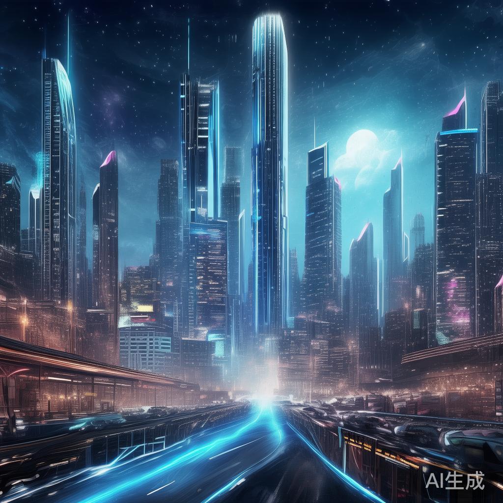 科技动态壁纸，横屏的未来之光