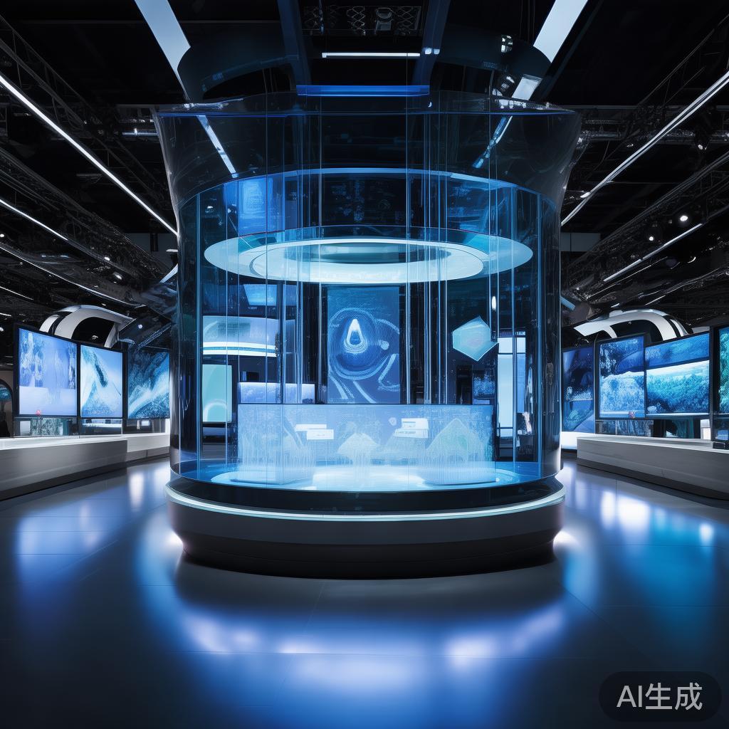 科技服务体系展示区，数字化服务的创新与发展