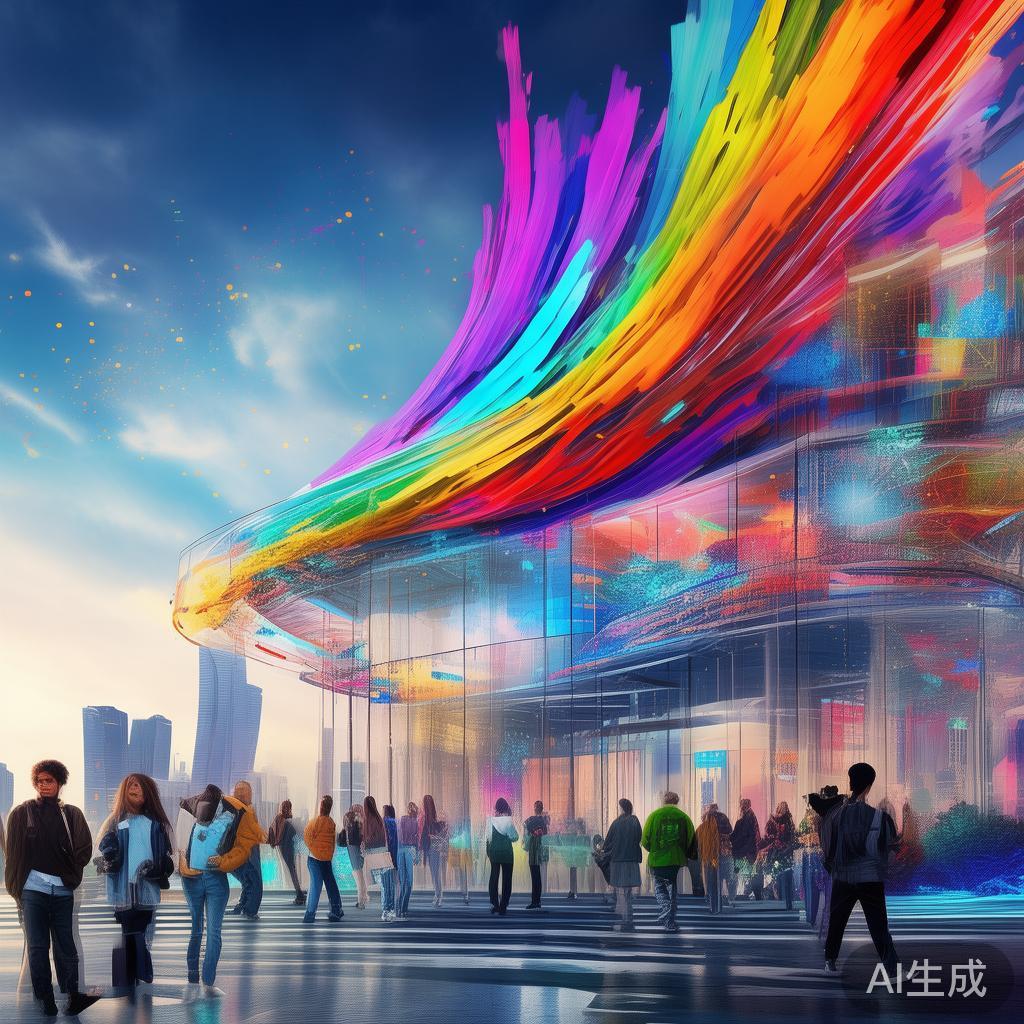 科技与艺术的完美融合，科技开发学校宣传海报图的创作与意义