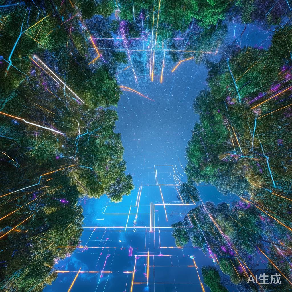 科技壁纸，自然与科技的完美融合