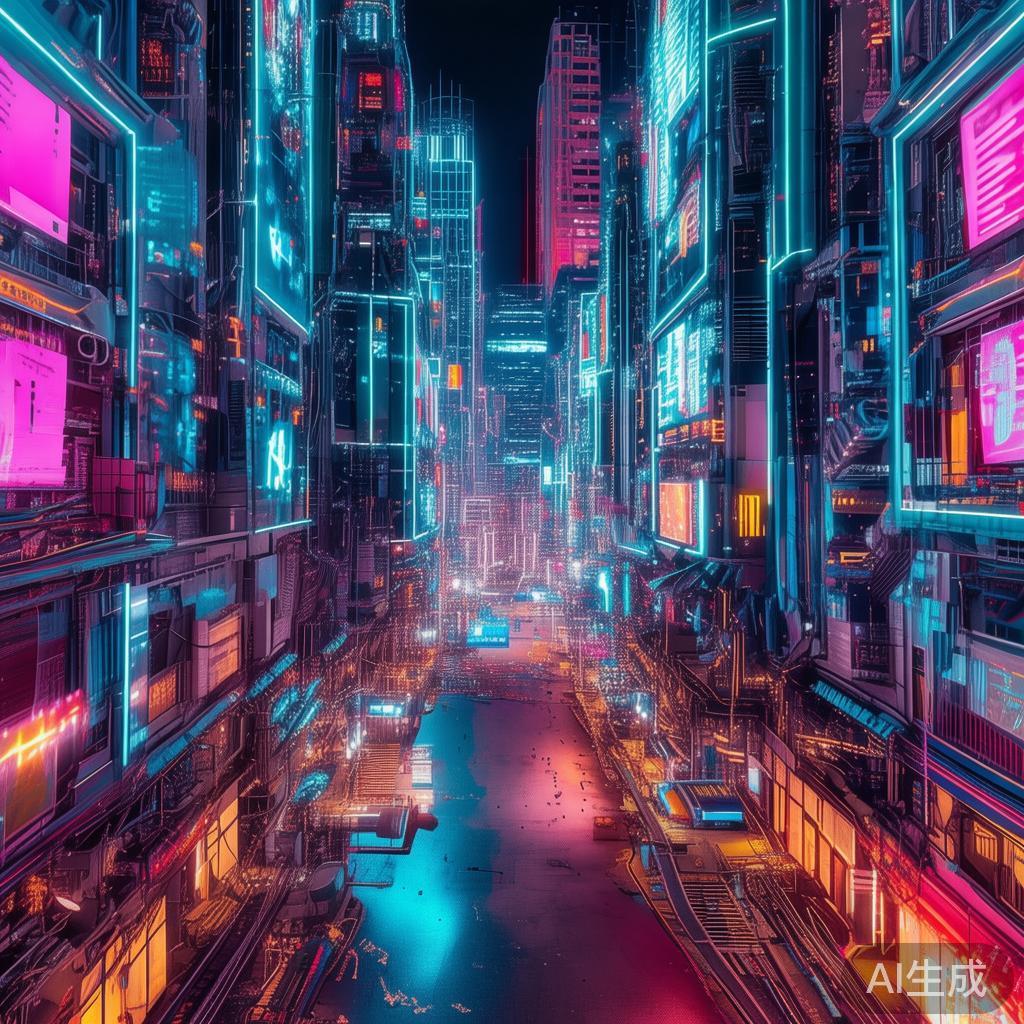 科技美学，炫酷科技动态壁纸朋克风