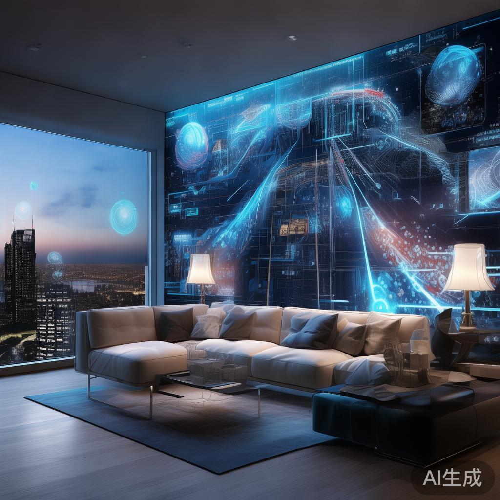 探索3D科技动态墙纸，让科技与家居融合的未来