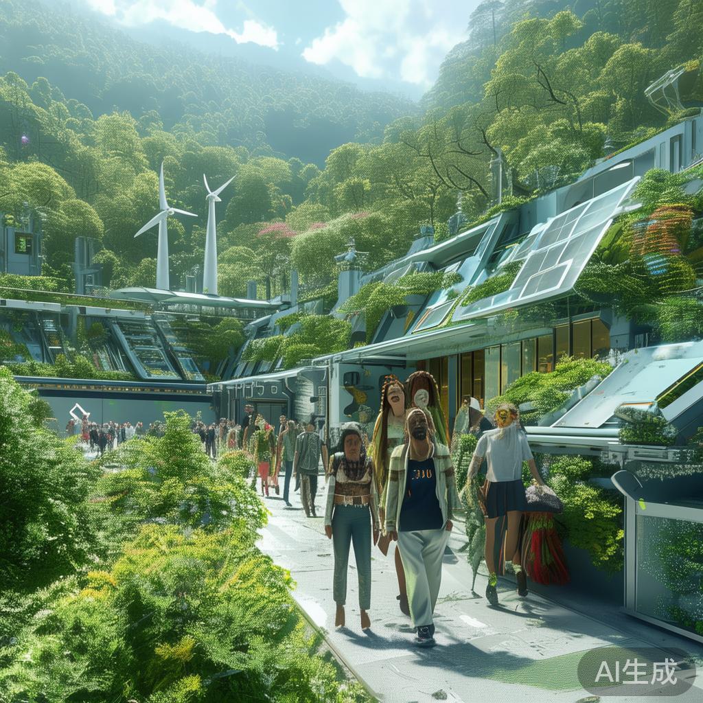 探索三井物产的绿色未来，科技驱动的可持续发展路径