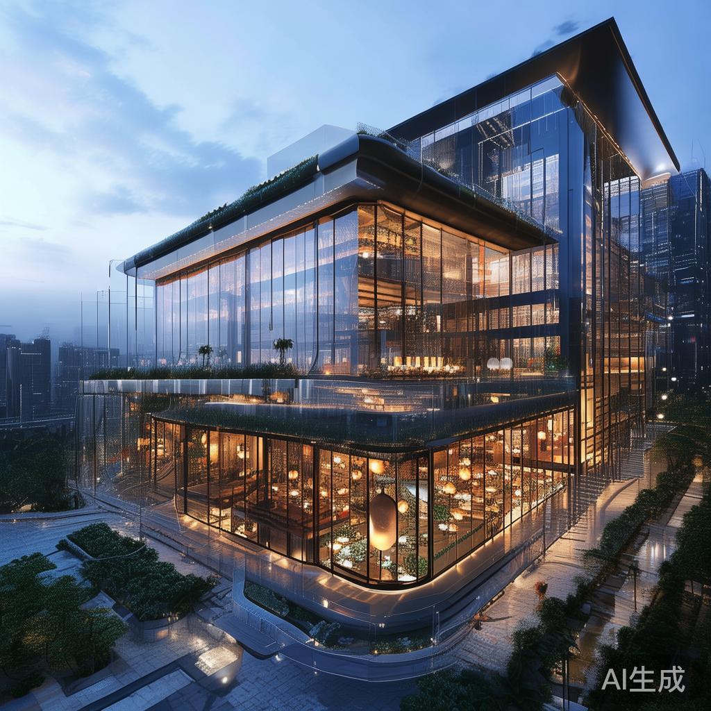 中国科技开发院的完美餐厅位于哪里？