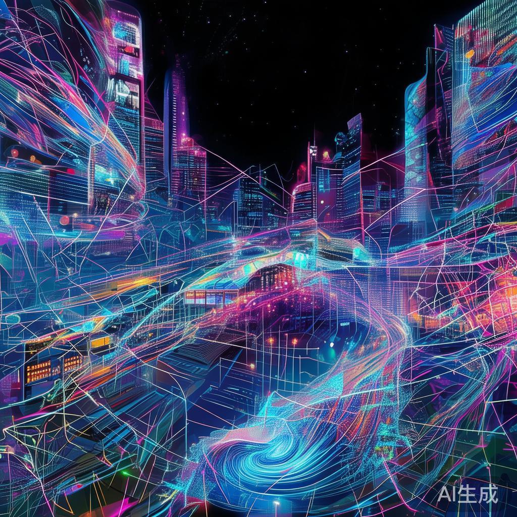 一张图科技动态图，科技与艺术的完美融合